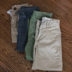 Lot of 4 size 3T boys pants (Gap, Polo)